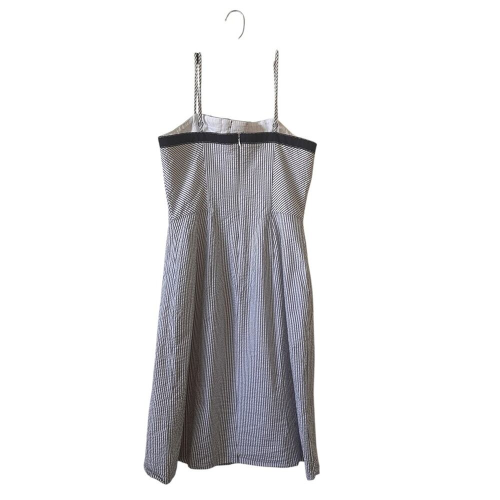 Isaac Mizrahi for Target Navy Striped Sundress – Size 10 - Picture 3 of 4